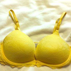 Yellow bra